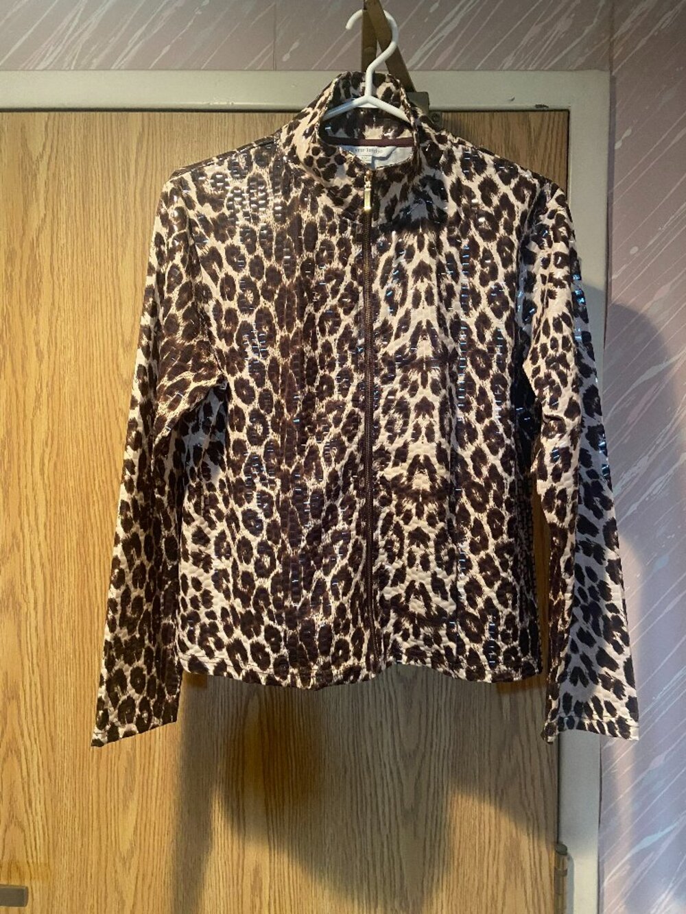 Erin London Animal Print Jacket